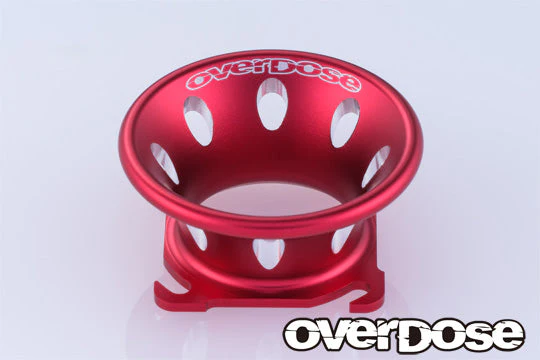 30mm Aluminum Air Funnel / Cooling Fan Shroud (Red, Purple, Black) [Overdose - Image 4