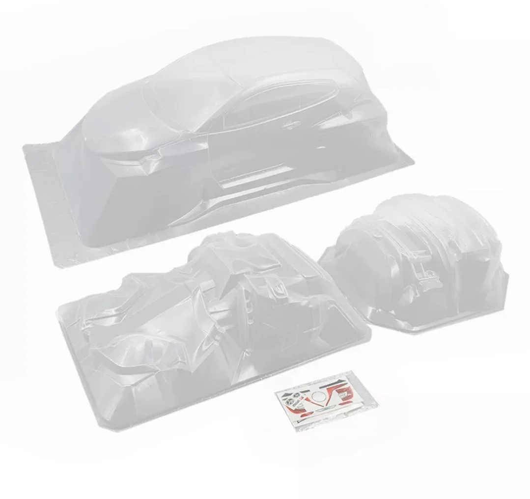 Addiction RC 1/10 Toyota GR Yaris Clear Body Set For 1/10 RC Drift #AD-RB5-1A - Image 3