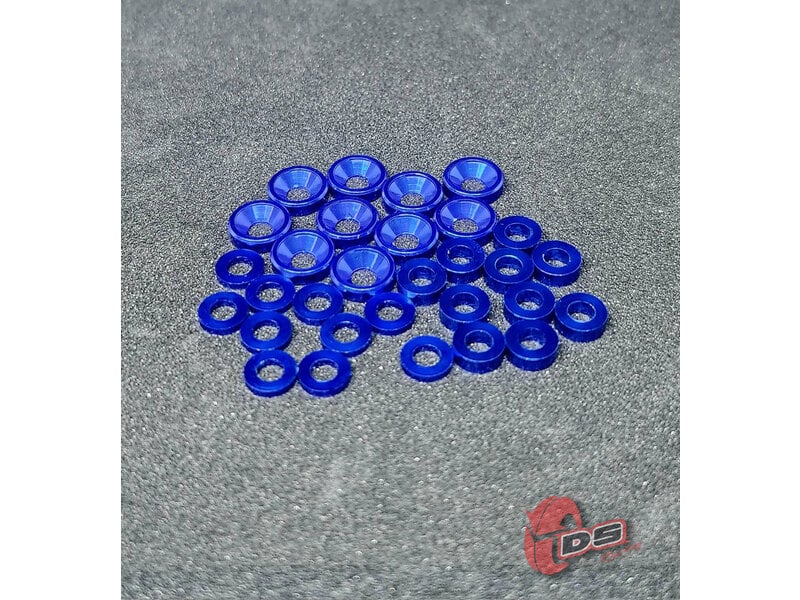 DS Racing / RCO-DK-BL / Dress-Up Kit for RDX (30pcs) - Image 3