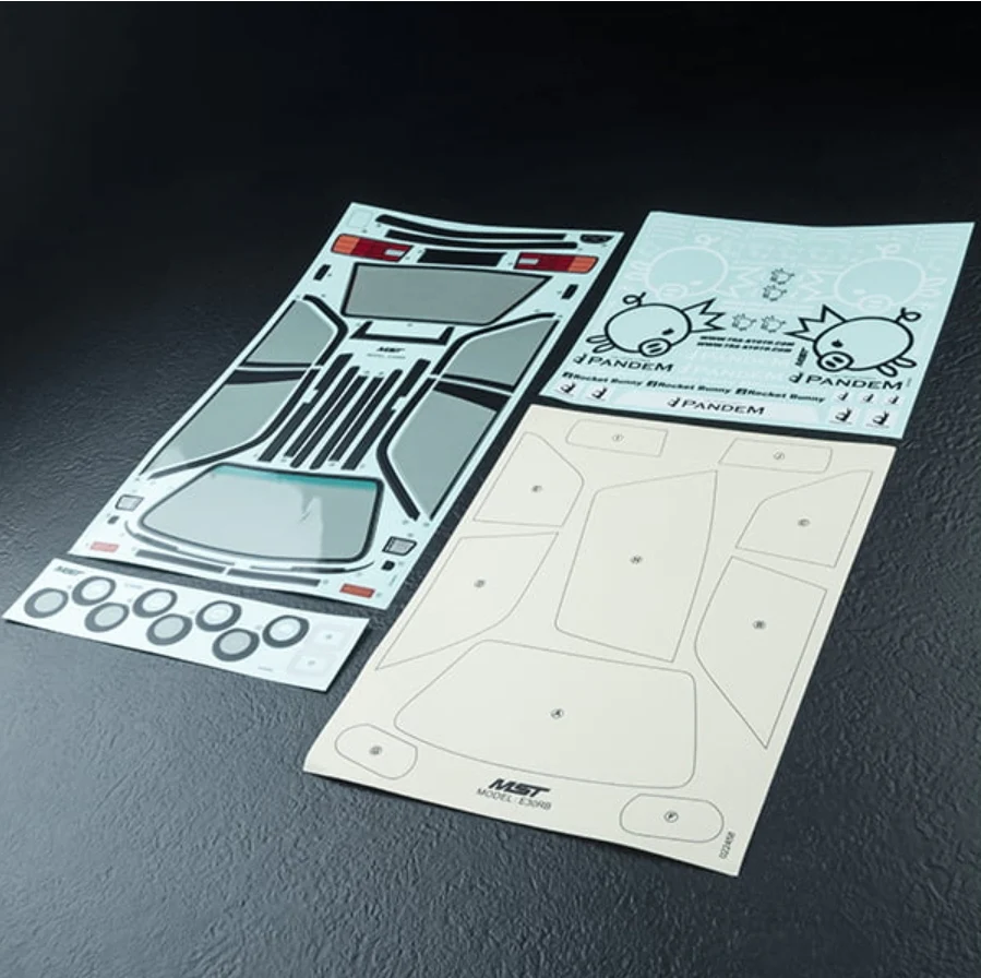 MST E30RB Body (clear) 720022 - Image 4