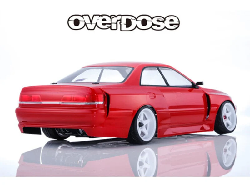 Overdose / OD3917 / Toyota Mark II chaser JZX100 Weld Wide Body Kit Clear Body (200mm/Masking/Light Bucket - Image 4