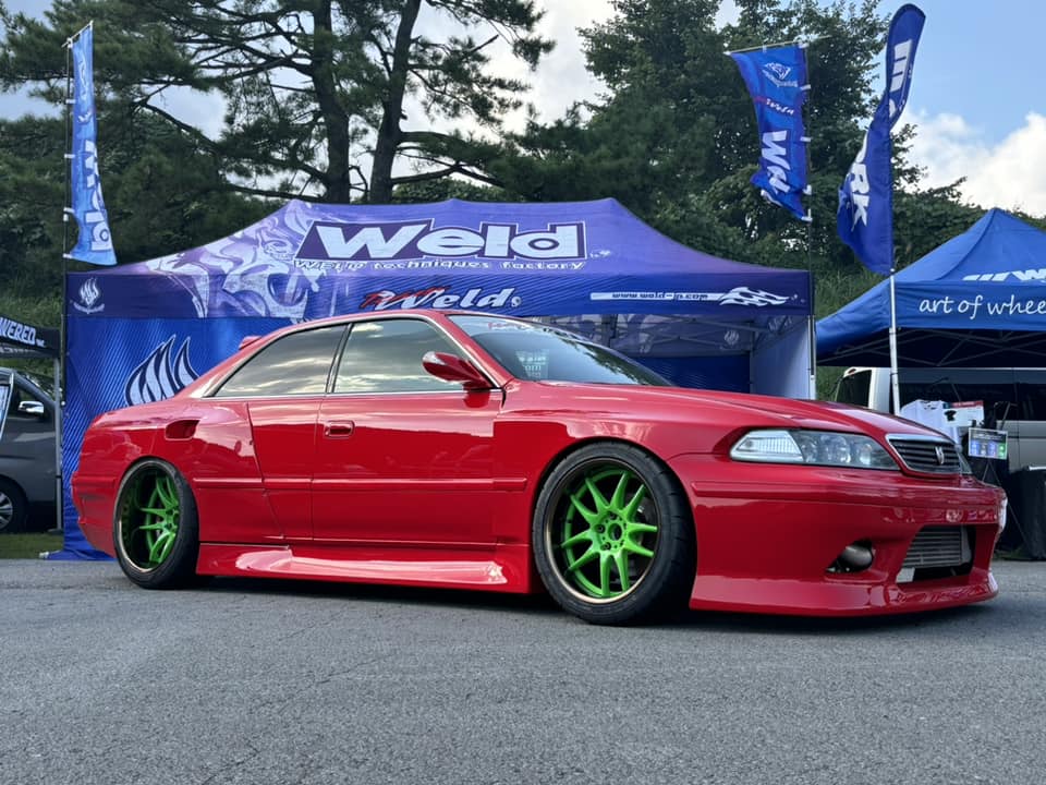 Overdose / OD3917 / Toyota Mark II chaser JZX100 Weld Wide Body Kit Clear Body (200mm/Masking/Light Bucket - Image 6