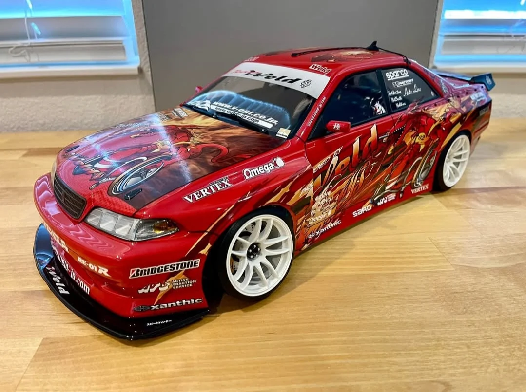 Overdose / OD3917 / Toyota Mark II chaser JZX100 Weld Wide Body Kit Clear Body (200mm/Masking/Light Bucket - Image 8