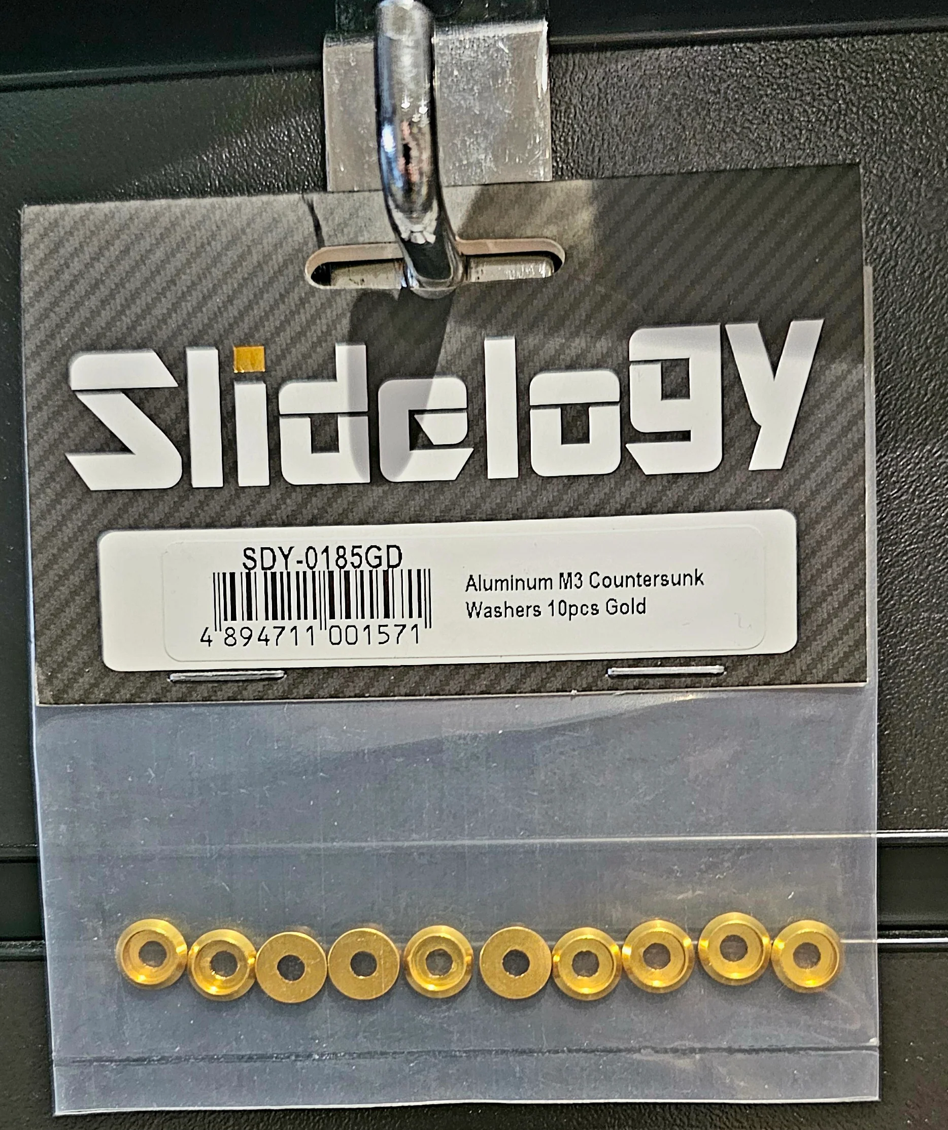 Slidelogy Aluminum M3 Countersunk Washers 10 pcs - Image 3