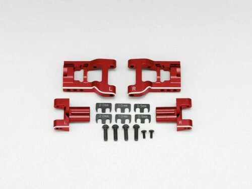 Yokomo Yd2   rear lower arms Rc Drift red or purple - Image 4