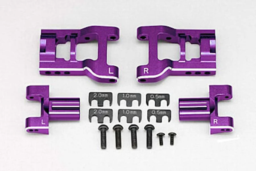 Yokomo Yd2   rear lower arms Rc Drift red or purple - Image 5